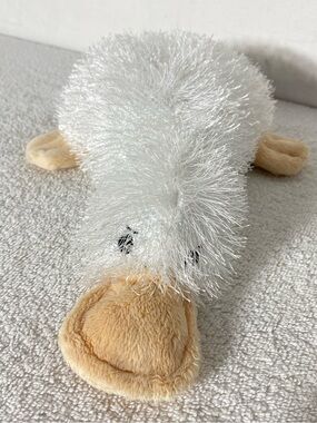 Vintage Ganz Webkinz White Retired Googles Duck Platypus Plush Toy